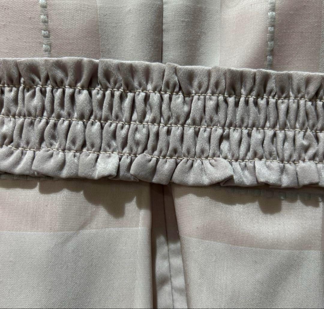 【入手困難】美品メゾピアノジュニア　ブロックチェックワンピースドレスピンク160