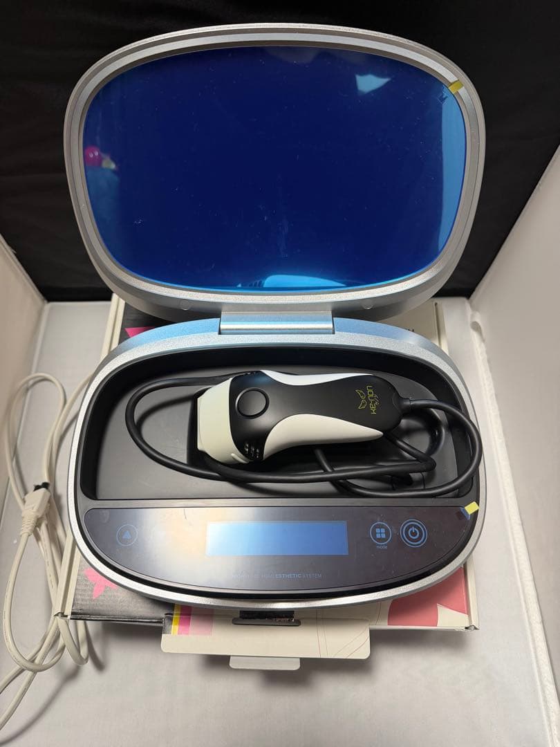 ケノン脱毛器 コンパクト ブラックバージョン8.6