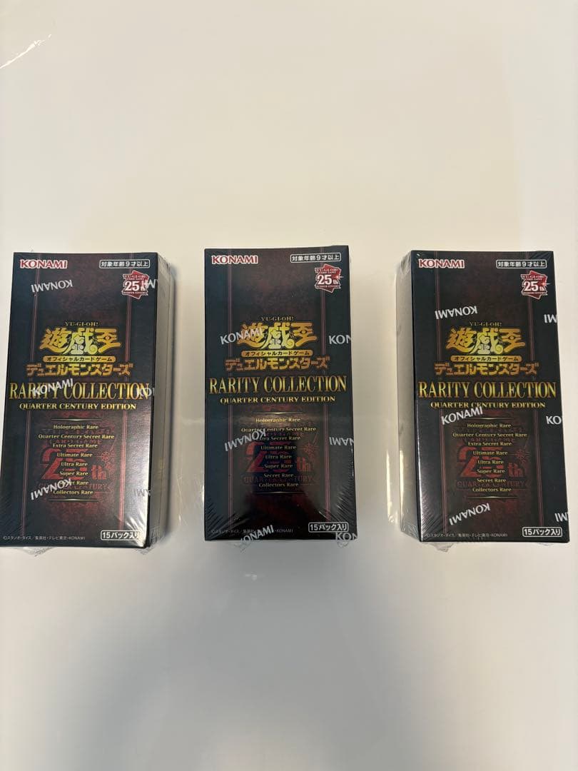 ［未開封シュリンク付]遊戯王OCG Rarity Collection 3BOX