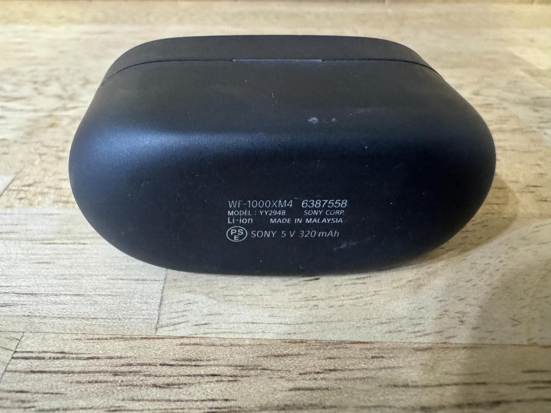 バッテリー純正新品交換済 SONY WF-1000XM4 ブラック