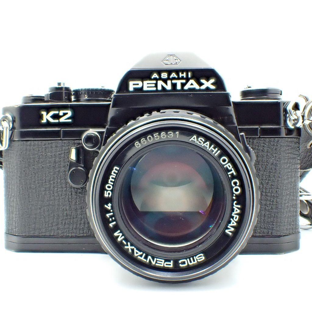 【動作確認済】PENTAX K2＆SMC 50mm f1.4 新品電池付き