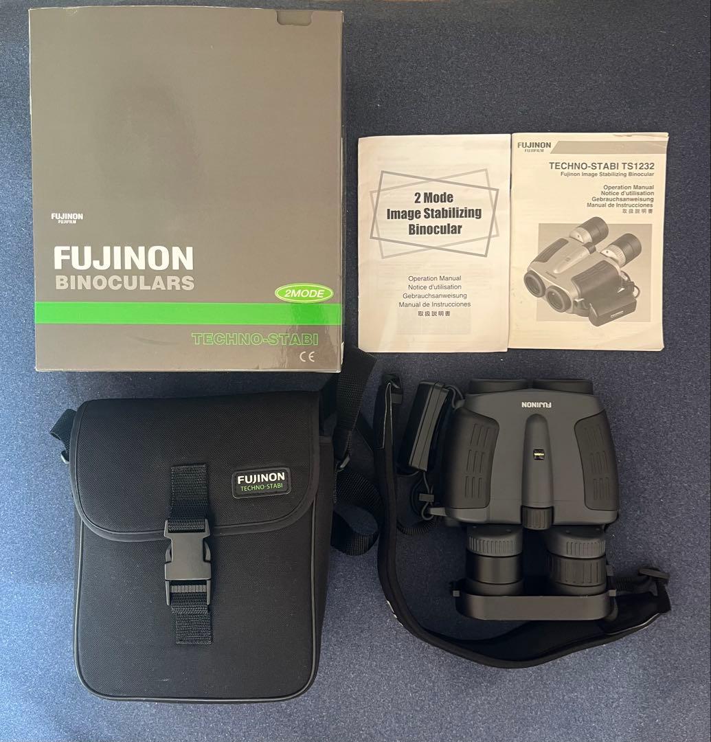 防振双眼鏡 FUJINON TECHNO-STABI TS1232 12倍
