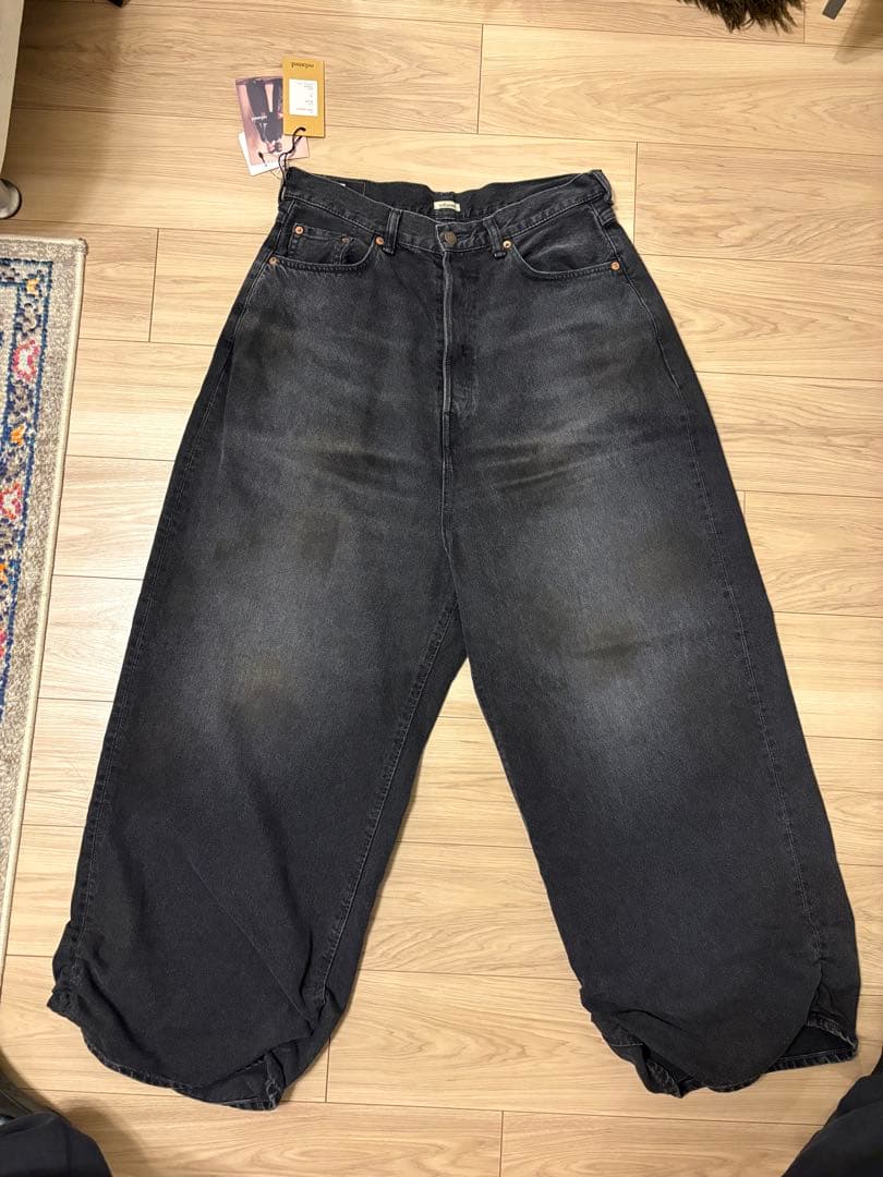 FRESH MAN DENIM WIDE PANTS by EDWIN“USED