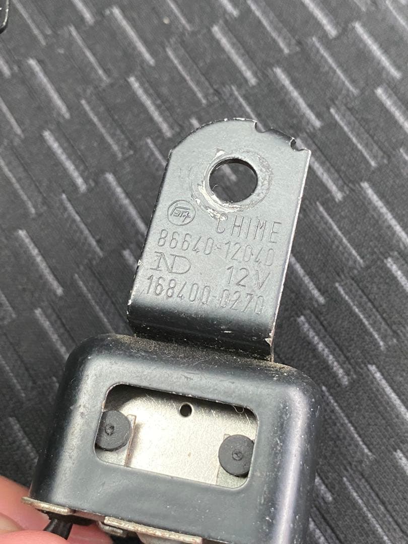 キンコンチャイム 速度警告 AE70 KE70 AE86