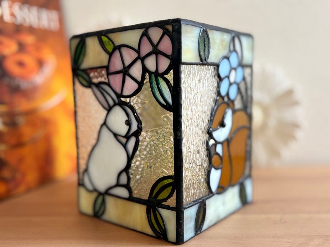 Kakochan＊うさぎとりすのランプシェード