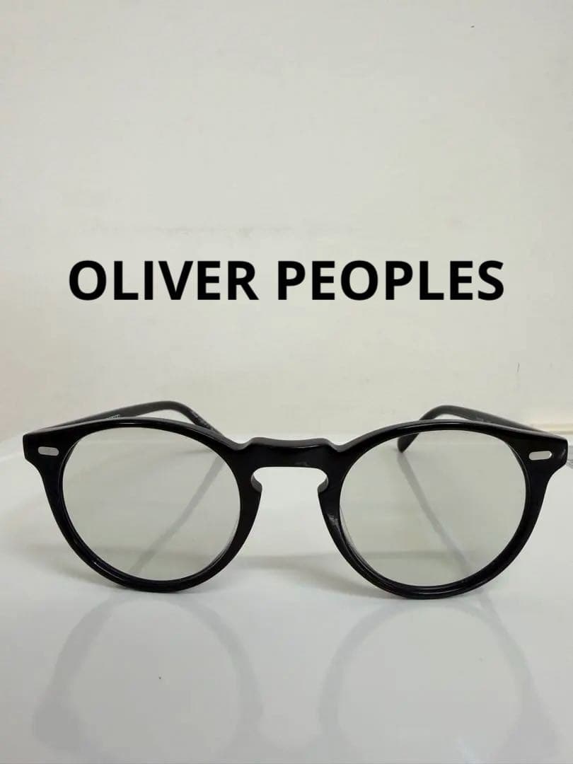 OLIVER PEOPLES Gregorypeck 度なし メガネ