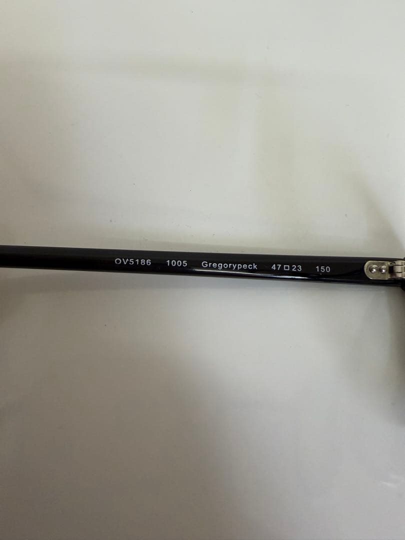 OLIVER PEOPLES Gregorypeck 度なし メガネ