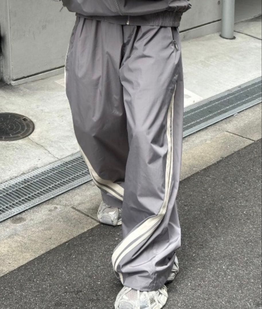 【Chikashitsu +】set up track pant