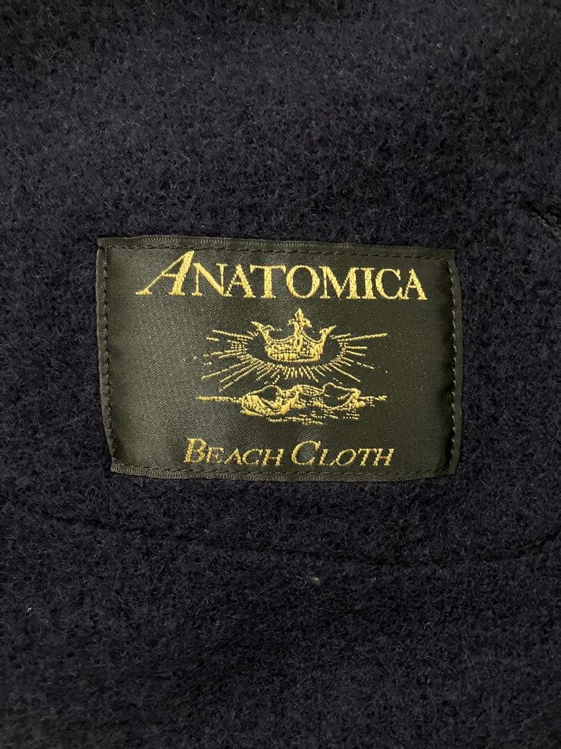 ANATOMICA アナトミカ ブラウンズビーチベスト 44 ごま塩 USN