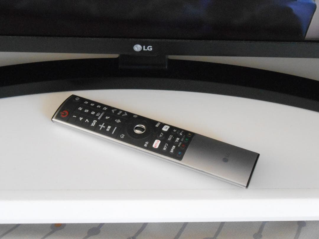 直接引取可 LG 55インチ 4Kチューナー内蔵モデル IPSテレビ 近隣配送可