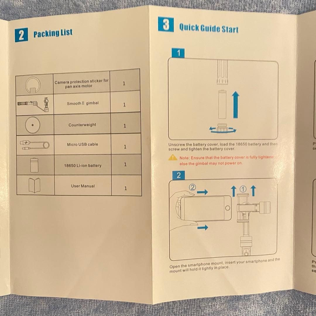 smooth II スマートフォンスタビライザー