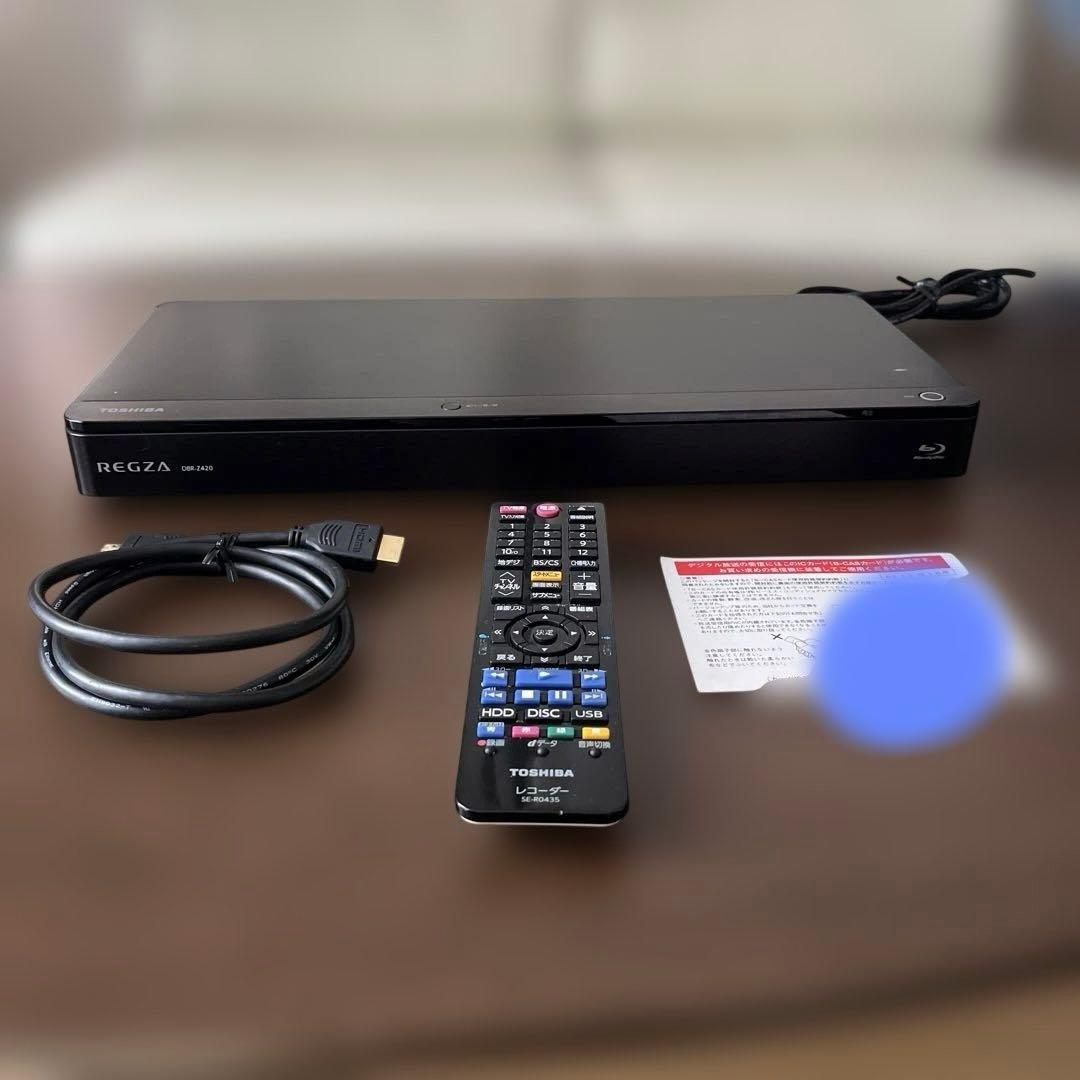 TOSHIBAブルーレイディスクレコーダー　DBR Z420 東芝