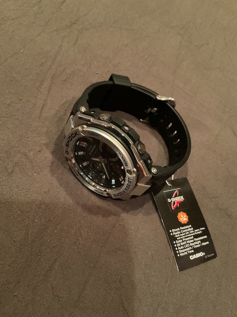 G-SHOCK ！極美品！カシオ G-STEEL GST-W110-1AJF