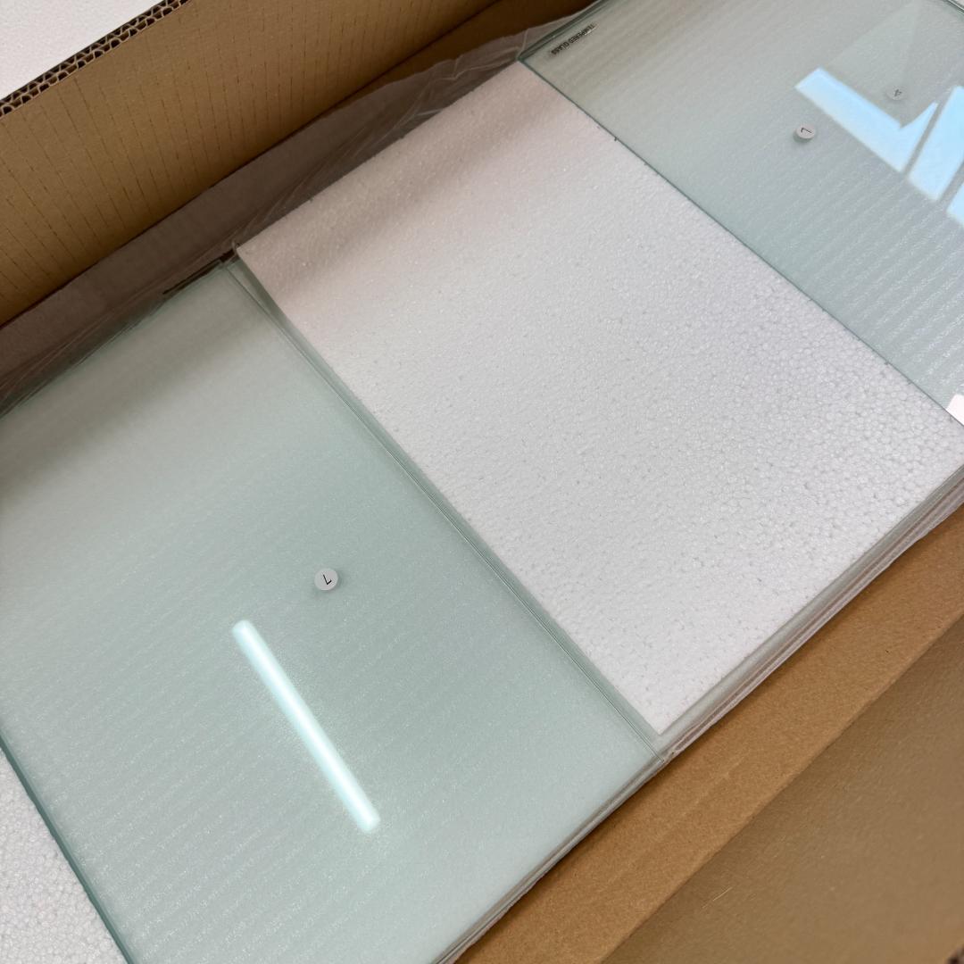 A訳あり部品ガラスディスプレイキャビネット コレクションケース 1795-170