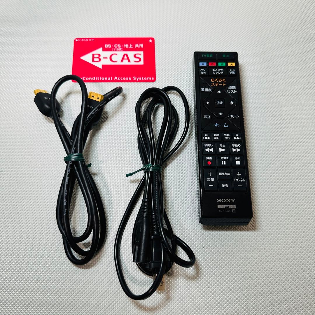 SONY 3番組録画　ソニー　BDレコーダー　BDZ-ET1200 1TB