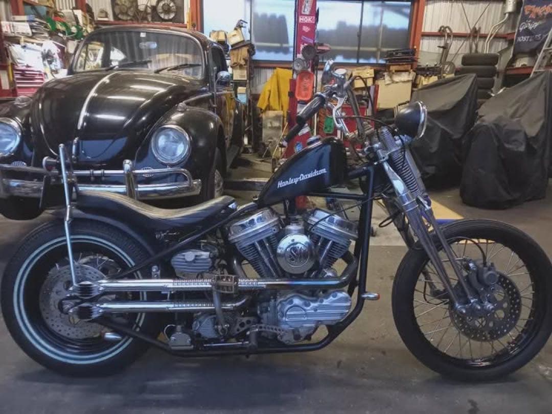 ハーレースポタンコック付き！　エボ　ロートンネル