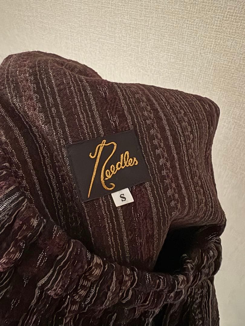 needles パンツ　パープル