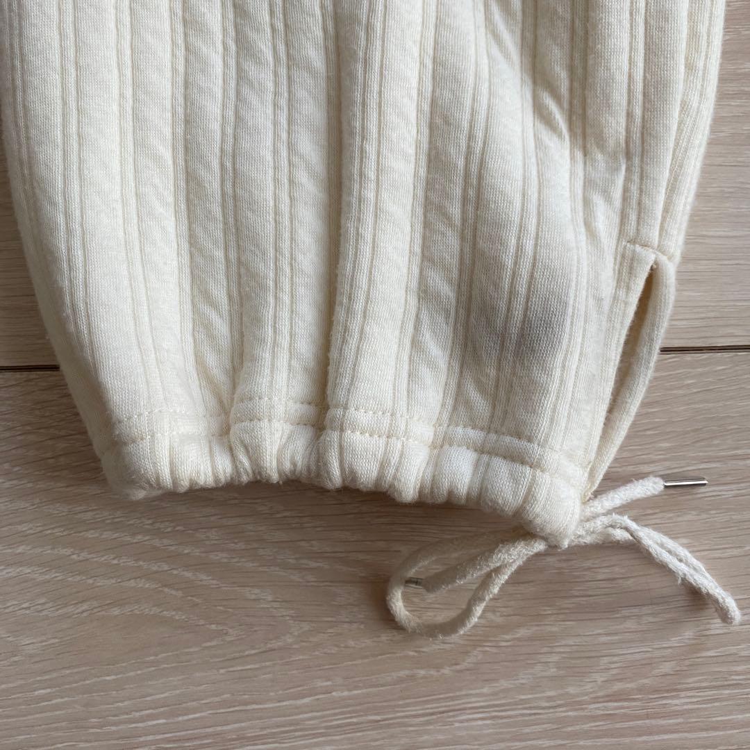 パンツ pheeny Quilt like jersey pants ivory