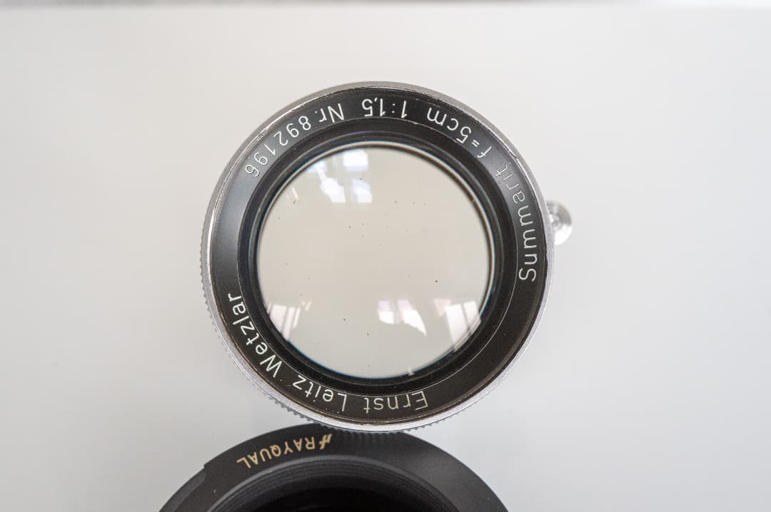 Summarit 5cm F1.5 50mm L39 マウントアダプタフィルタ付