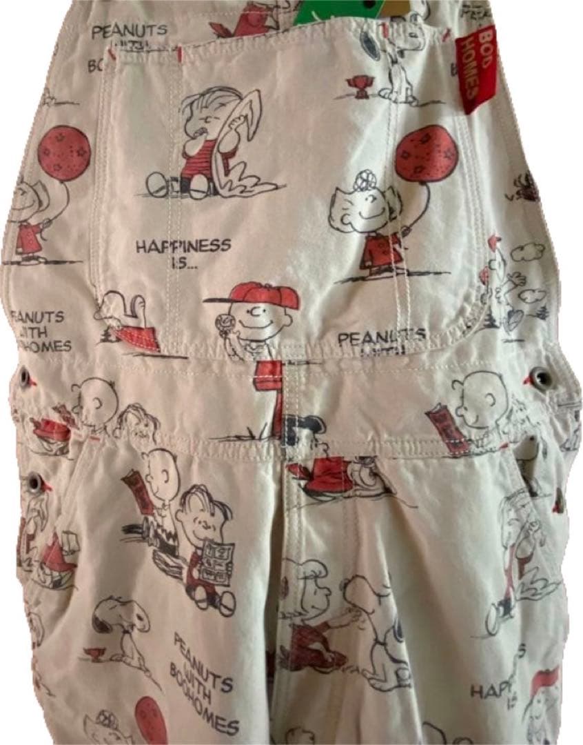 美品　BOOS スヌーピー サロペット