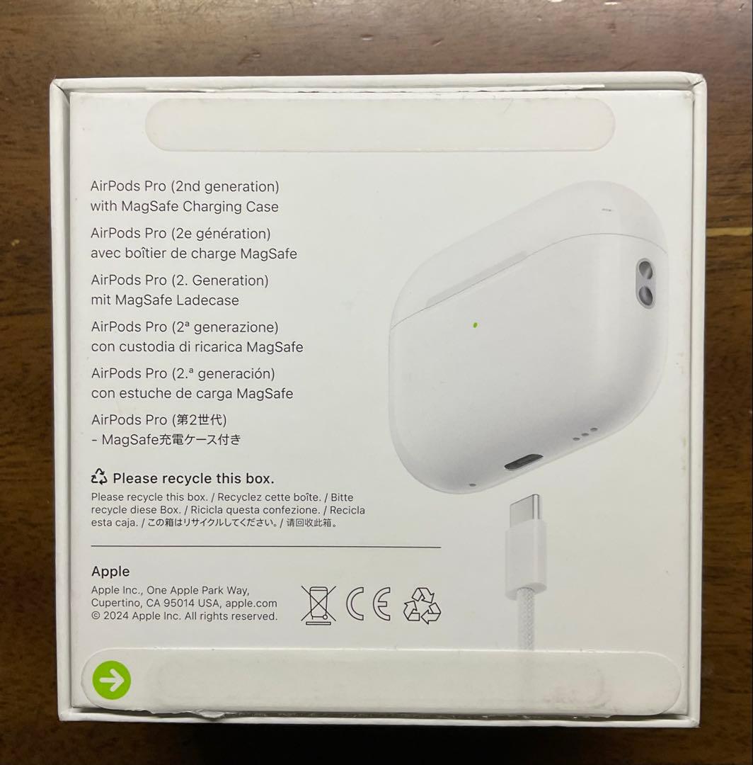 【極美品】AirPods Pro 第2世代MTJV3J/A
