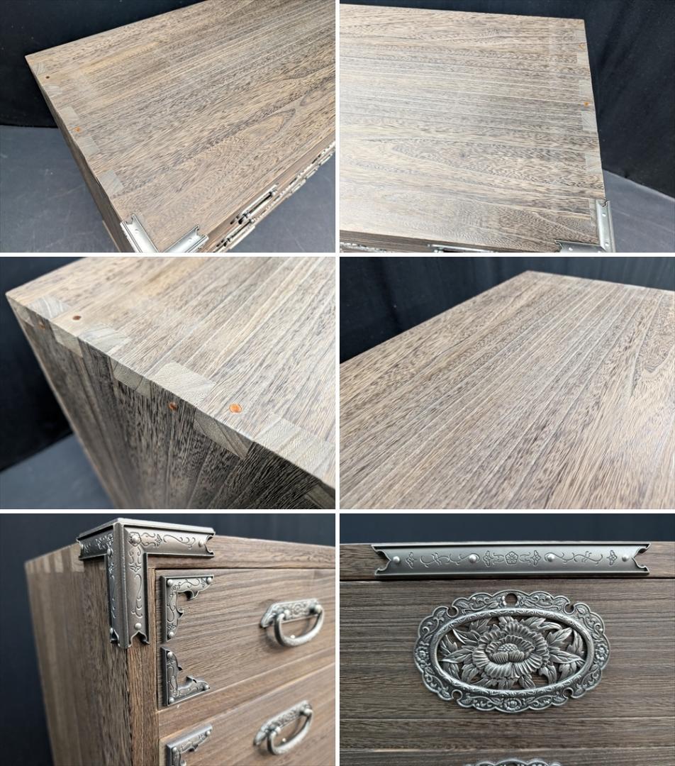 美品　丸石商事　桐箪笥　整理箪笥　箪笥　タンス　たんす　着物　衣類　蟻組　気密