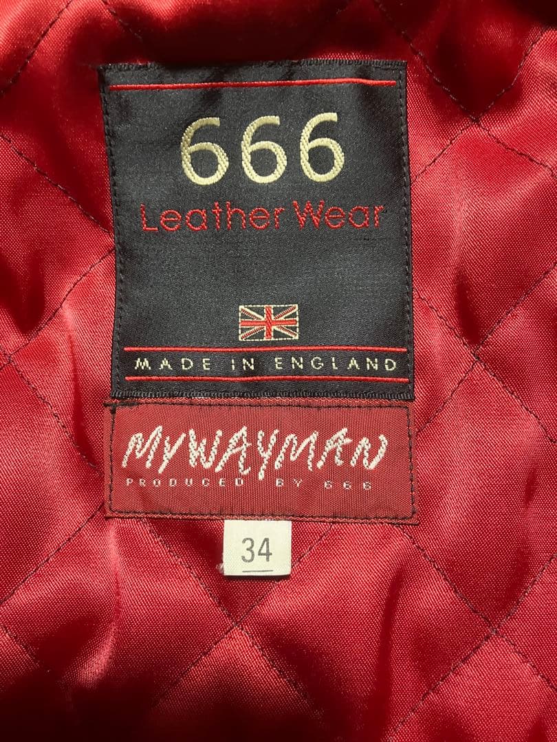 666ライダース　MYWAYMAN マイウェイマン　シドヴィシャス　34