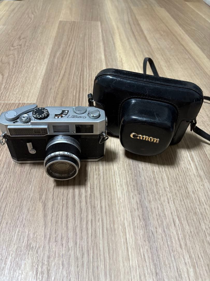 ☆Canon 7☆35mmフォーカルプレーンシャッター式距離計連動カメラ