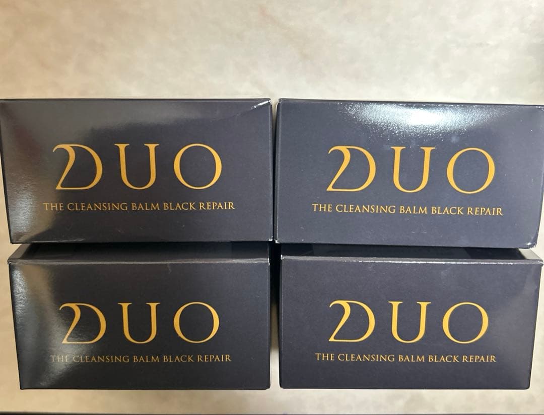 DUO クレンジングバーム ブラックリペアEX 90g×4