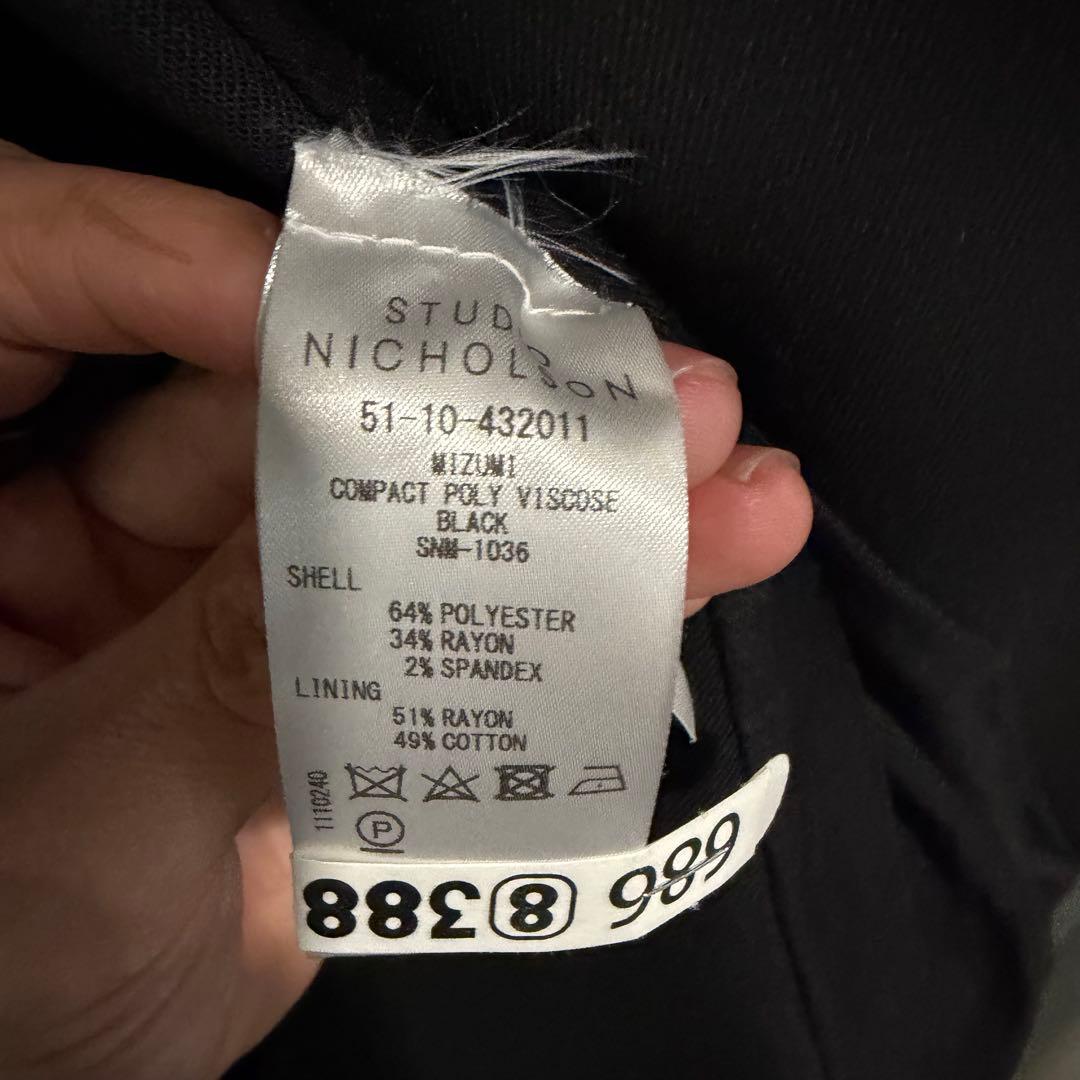 STUDIO NICHOLSON MIZUMI テーラードジャケット M