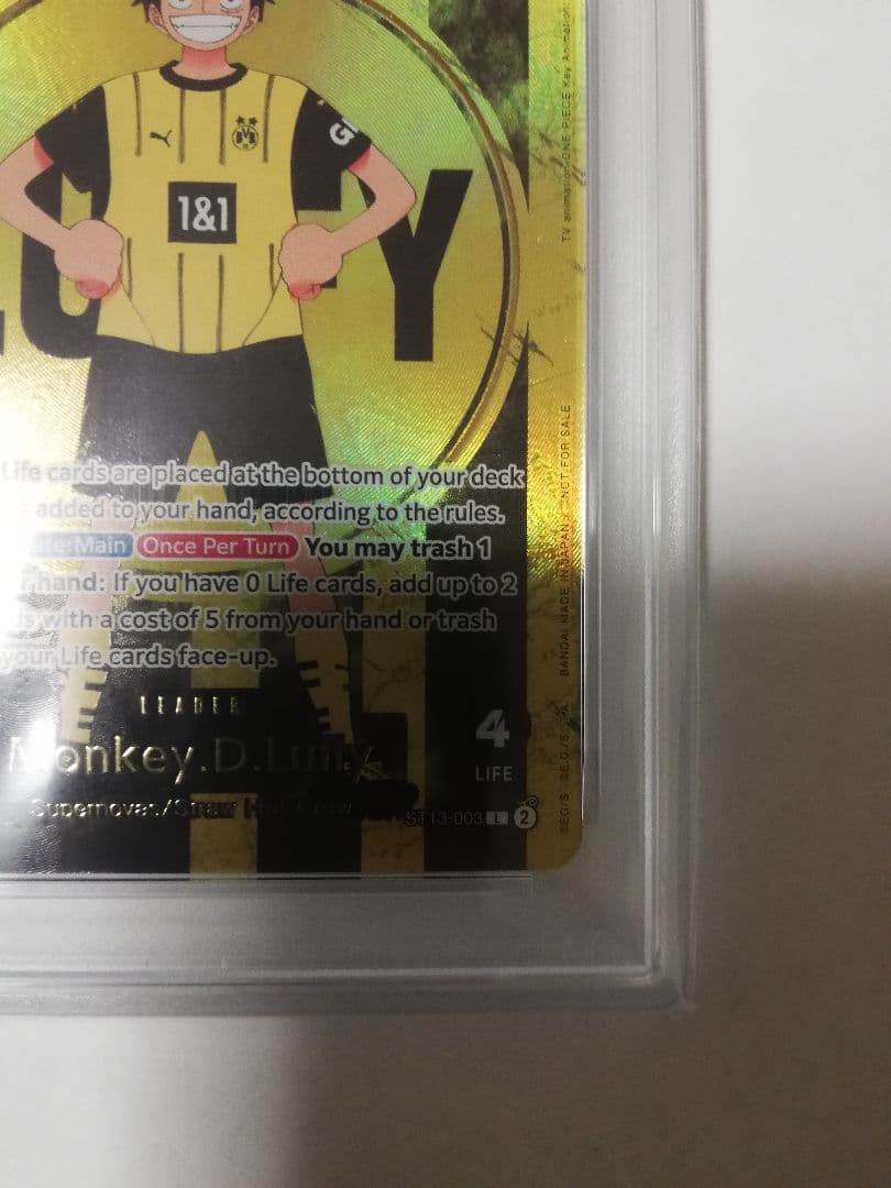 ワンピース　PSA10　ドルトムントルフィMONKEY D. LUFFY　BVB