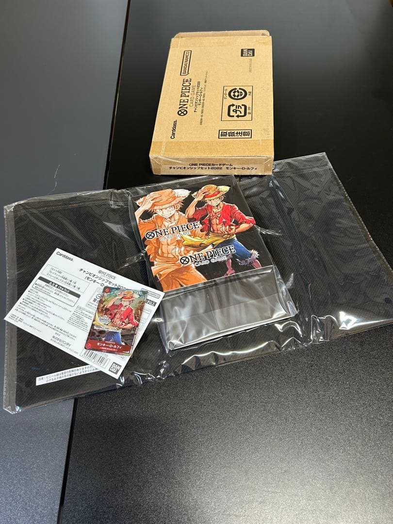 プロモ付 ONE PIECEチャンピオンシップセット2022モンキー・D・ルフィ