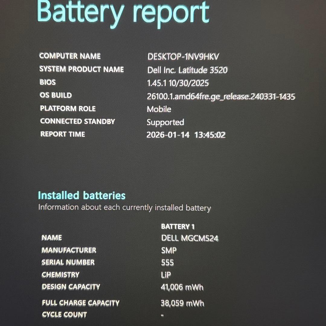 美品 LATITUDE 3520 第11世代 i7 16GB フルHD オフィス