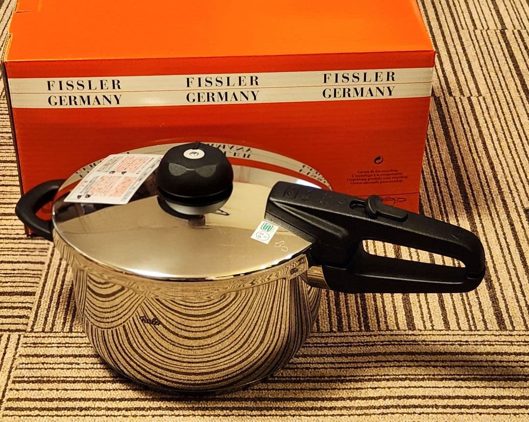 【未使用】Fissler 圧力鍋 ロイヤルシリーズ4.5L スペシャル3点セット