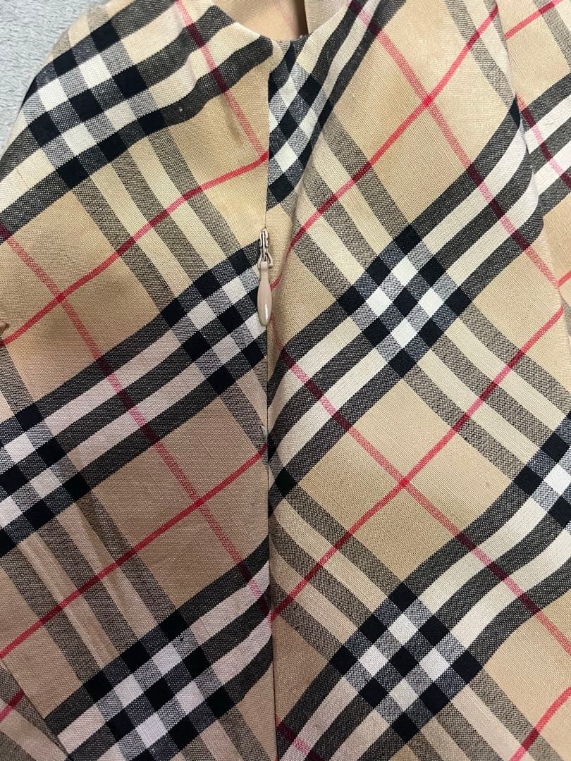 バーバリー　チェック柄 ベージュスカート