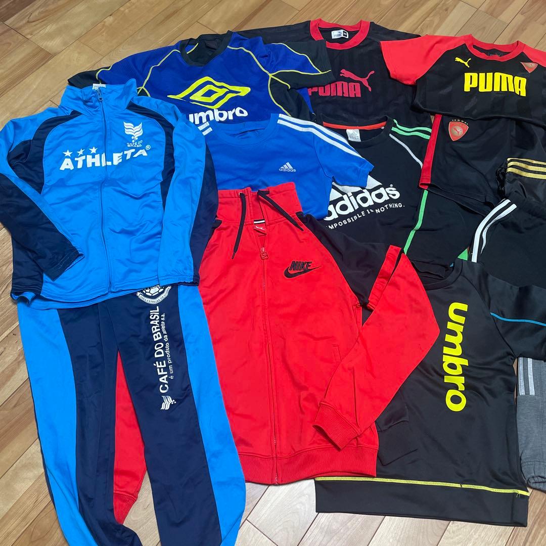 福袋15点　ナイキ　アディダス プーマ アンブロ　アスレタ　男の子150 160