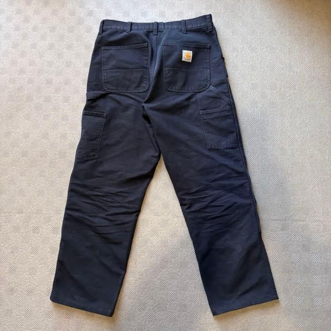 Carhartt ダブルニーパンツ ブラック 32 X 32