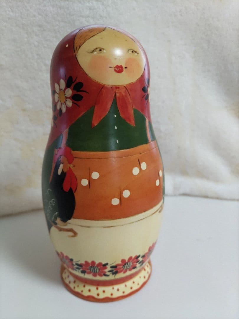 可愛いマトリューシカ ロシアで購入　9個セット