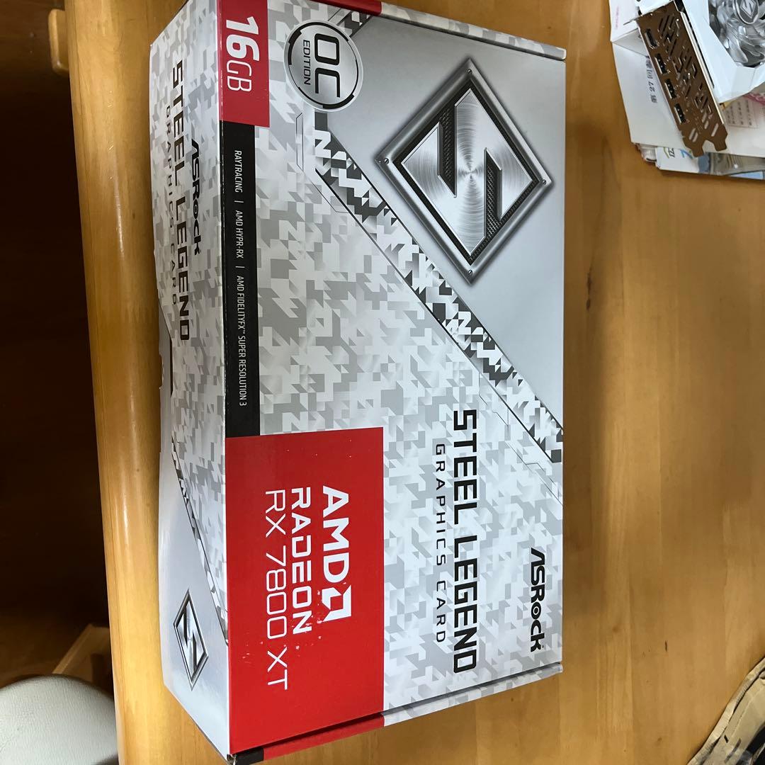グラフィックボード・グラボ・ビデオカード AMD Radeon RX 7800 XT 16GB Steel Legend