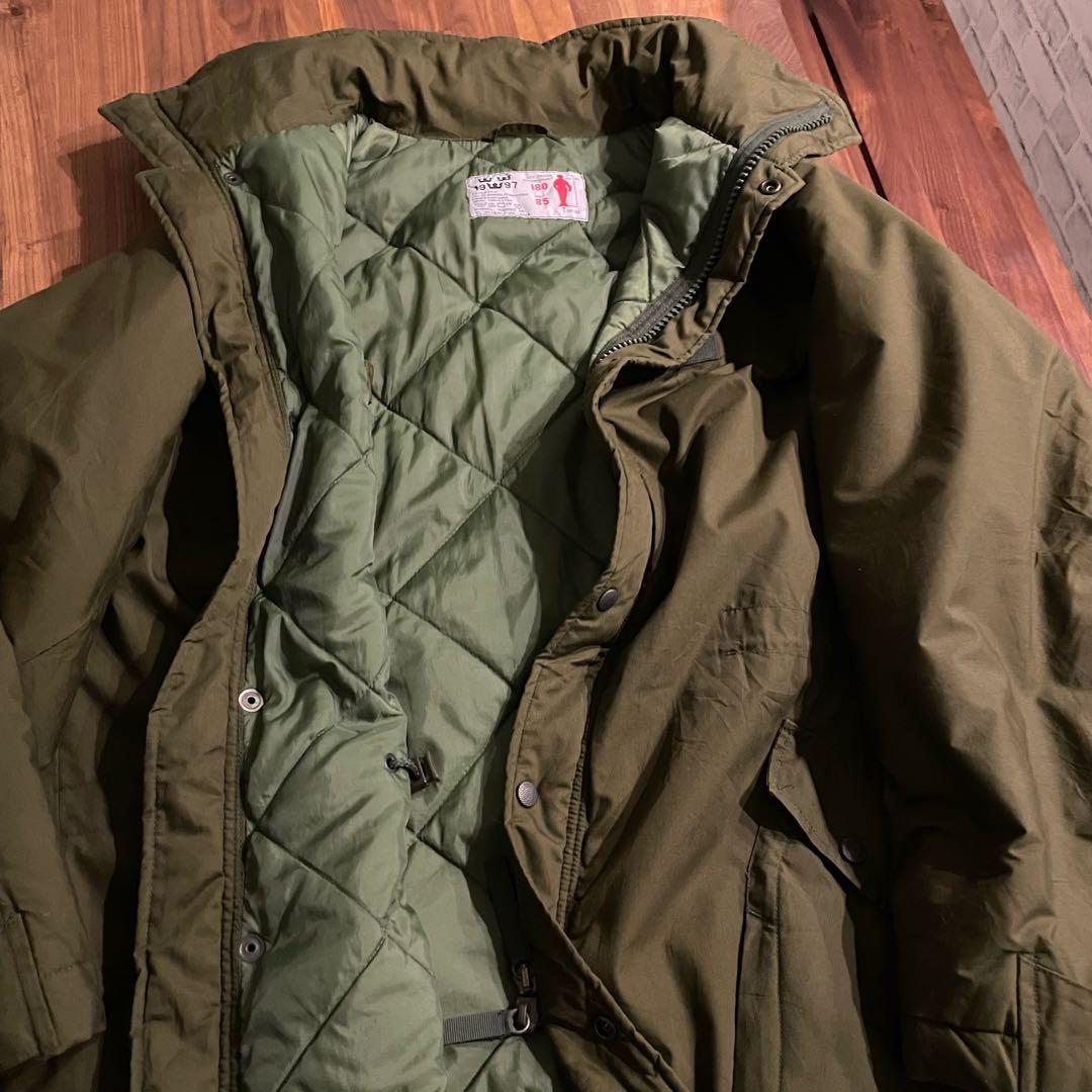 【希少色】実物スウェーデン軍M90 コールドウェザーパーカー後期型L 1997年