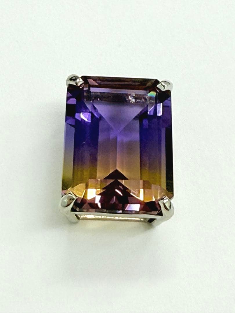 PT900アメトリン10.0ct ペンダントトップ