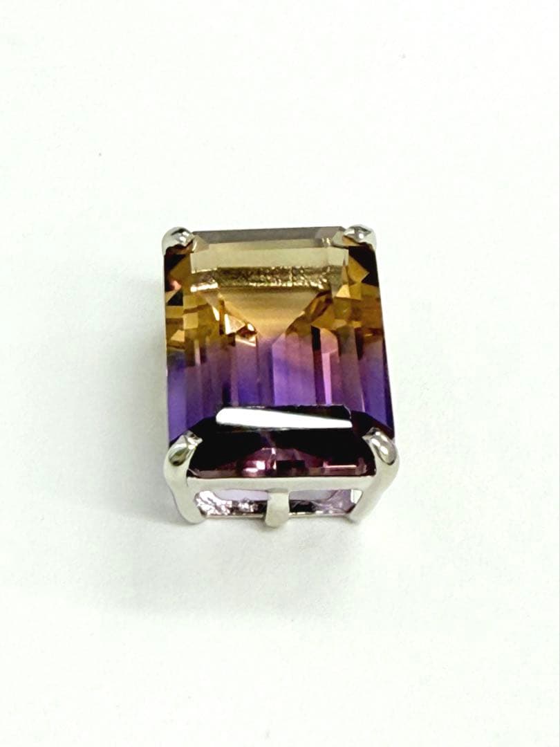 PT900アメトリン10.0ct ペンダントトップ