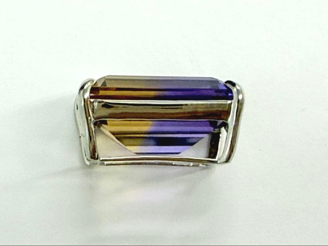 PT900アメトリン10.0ct ペンダントトップ