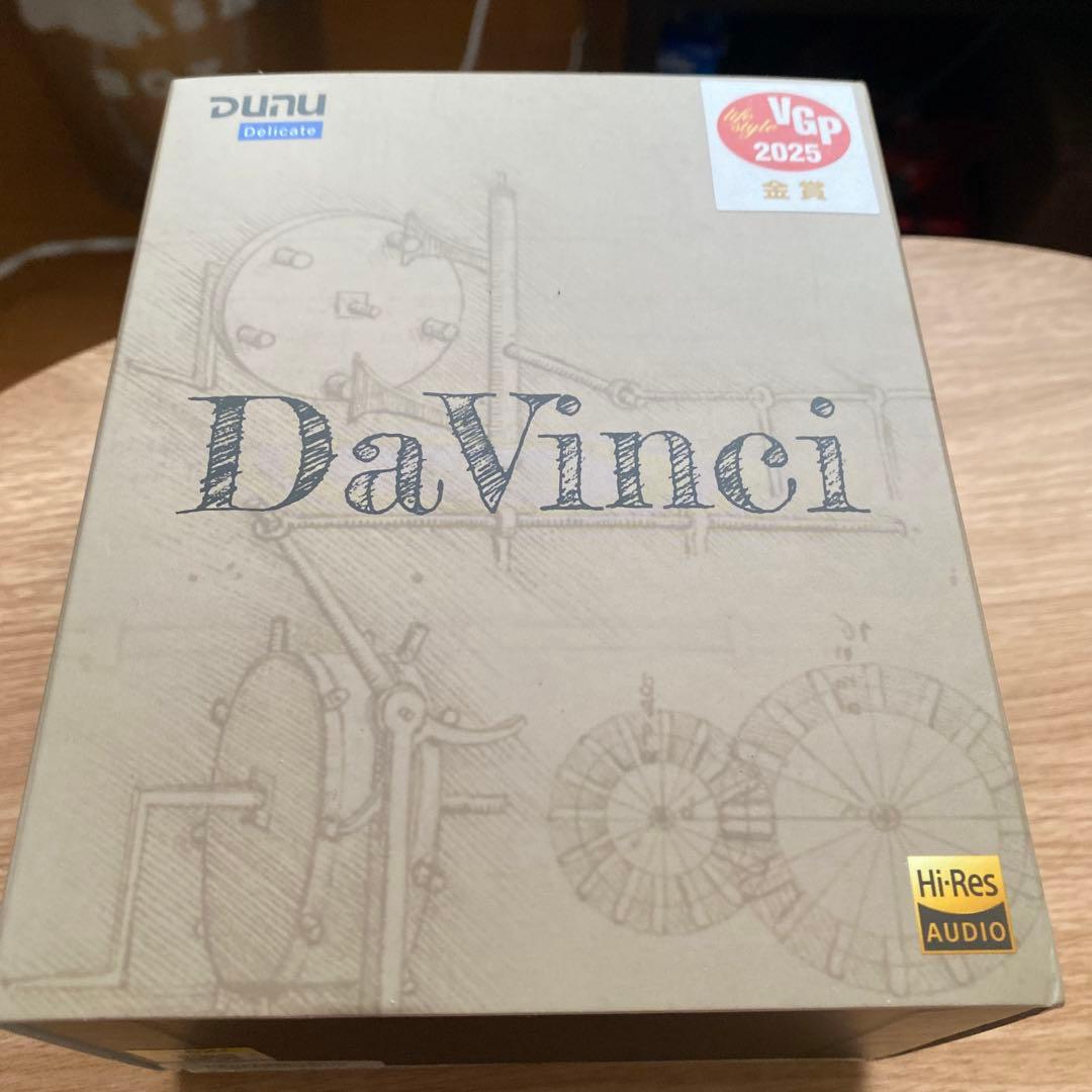 DUNU DaVinci 有線イヤホン　5年保証あり。個人情方のみ消します。