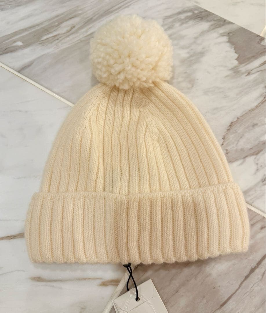 HELEN KAMINSKI TIANA ニット帽 OS クリーム