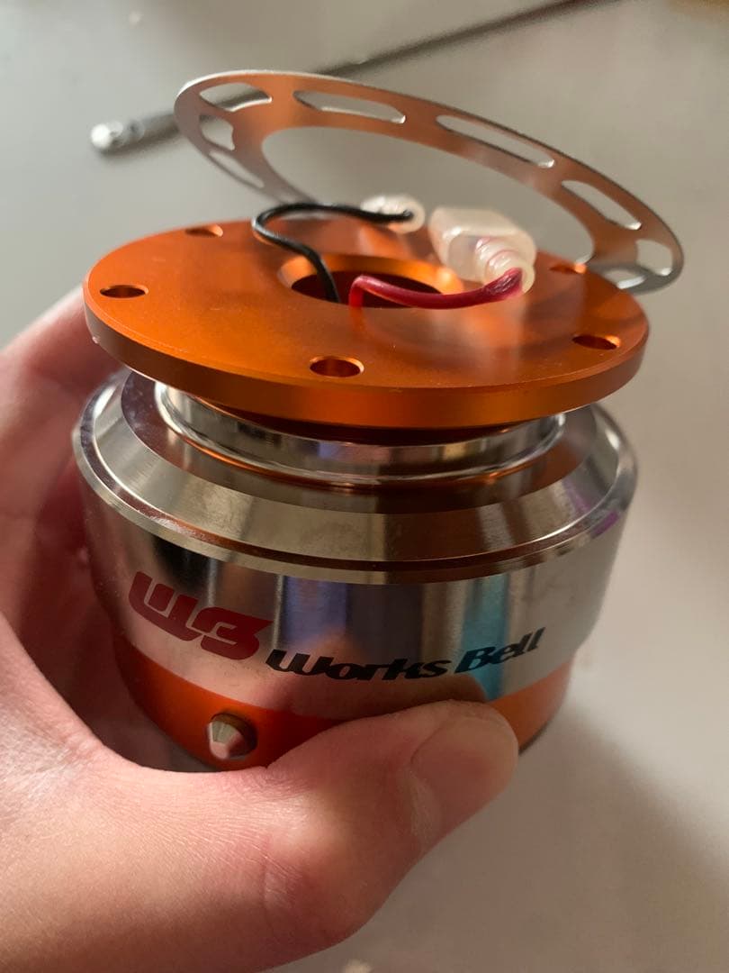 Works BellIラフィックス 2 ステアリング 脱着システム 盗難防止