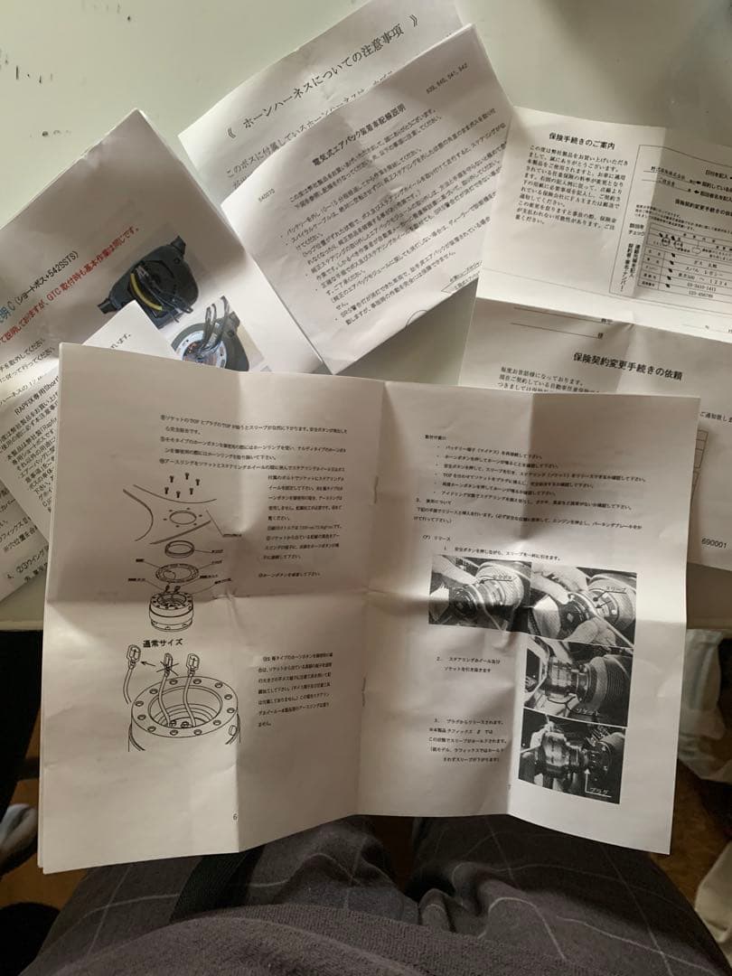 Works BellIラフィックス 2 ステアリング 脱着システム 盗難防止