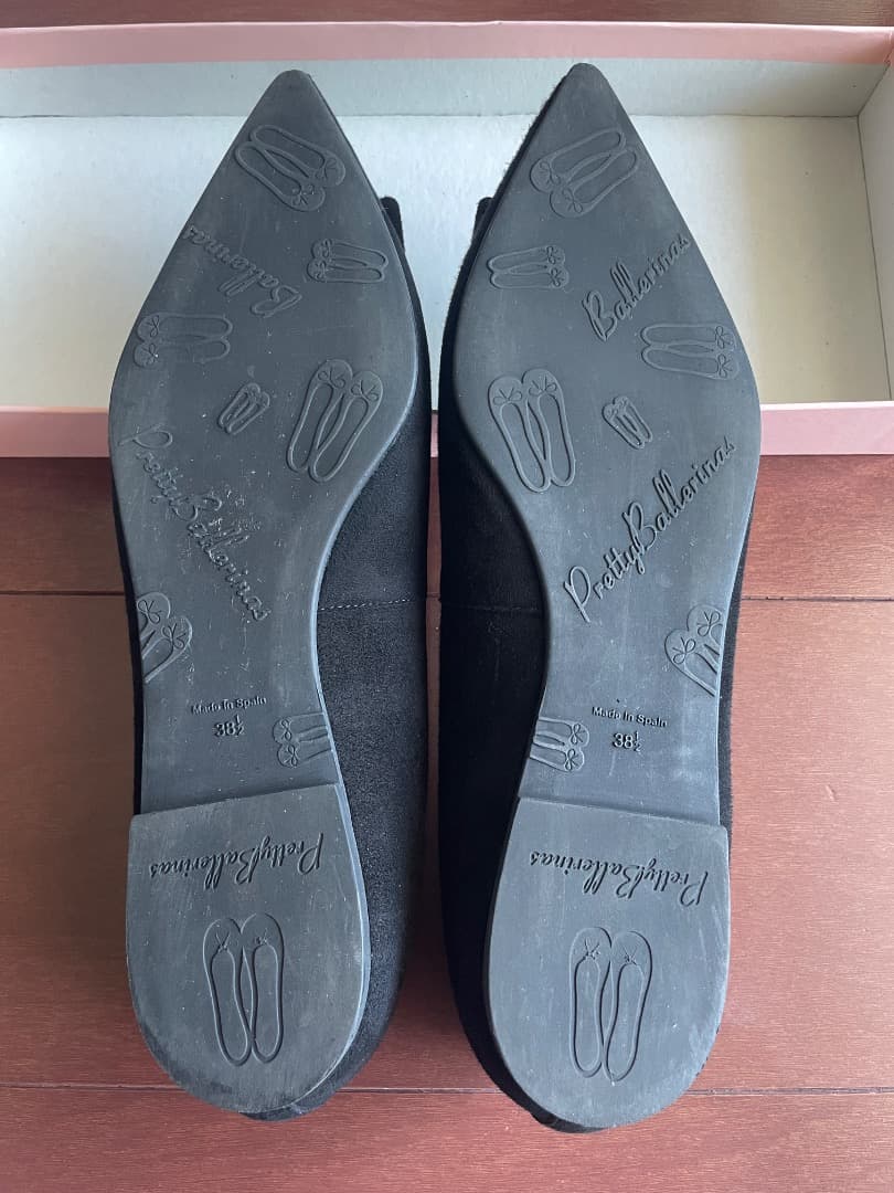 Pretty Ballerinas プリティバレリーナ フラット 黒 美品 正規