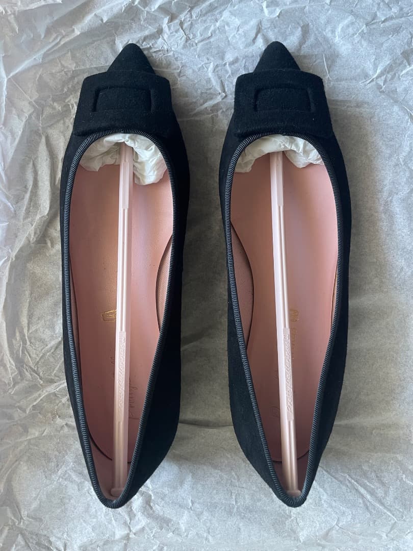 Pretty Ballerinas プリティバレリーナ フラット 黒 美品 正規