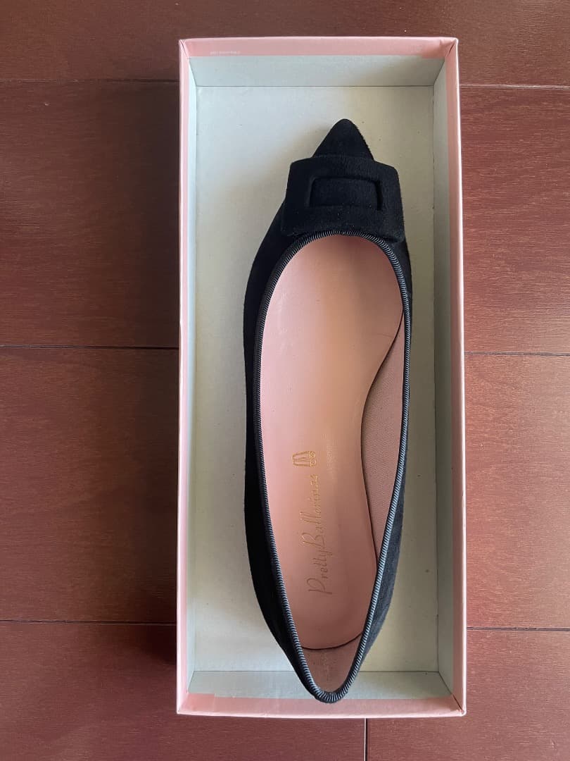 Pretty Ballerinas プリティバレリーナ フラット 黒 美品 正規